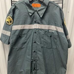 New York City Sanitation Department Uniform Shirt Size Shirt, Size XXL 2XL